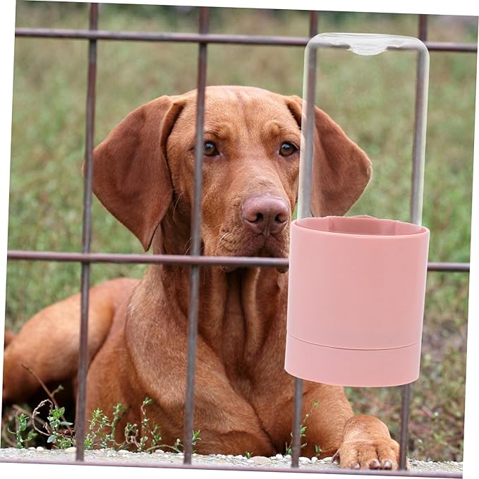 1pc Pet Water Feeder Automatic Hanging Water Dispenser for Cats Dogs Compact Material Prevents Spills for Busy Pet Owners