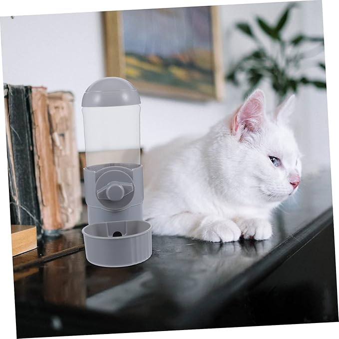 Hanging Dog Water Feeder and Cat Bowl Wear-Resistant Automatic Pet Water Dispenser Capacity for Puppies and Kittens Convenient and Leak Design