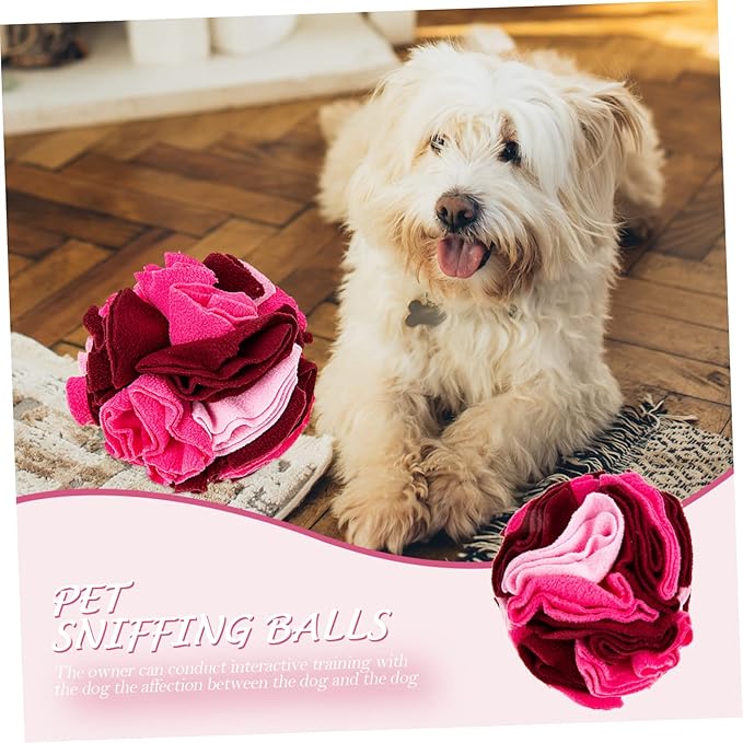 Interactive Dog Toy Smelling Bulb for Dogs Pet Sniff Training Ball Hidden Food