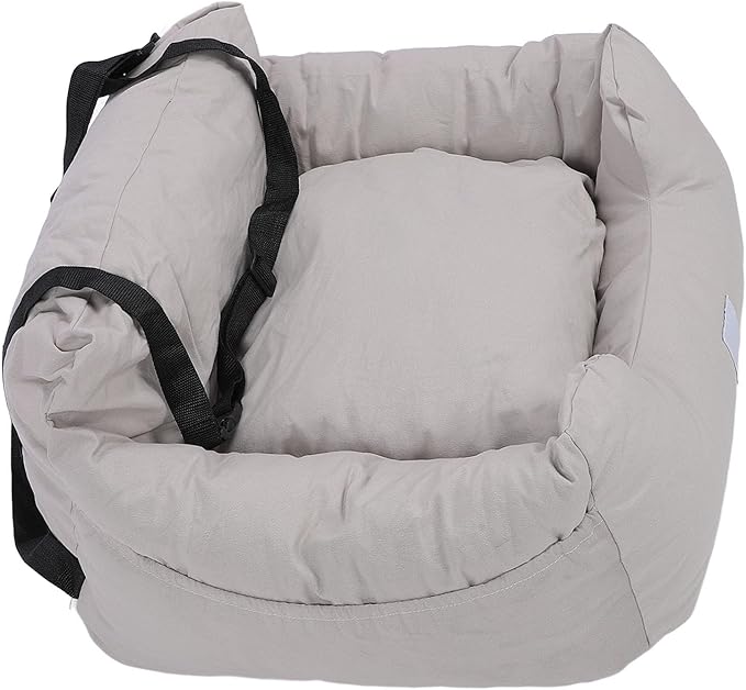 Dog Car Seat, Washable Pet Booster Car Seats, Soft Portable Puppy Car Travel Carrier Bed Dog Seat Cover Pet Car Seat for Small Medium Cats Dogs