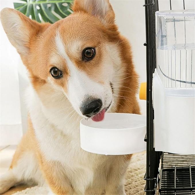 500ml Automatic Pet Water Dispenser, Water Feeder Dispenser Gravity Feeder for Puppy, Dog, Cat, Small Animals