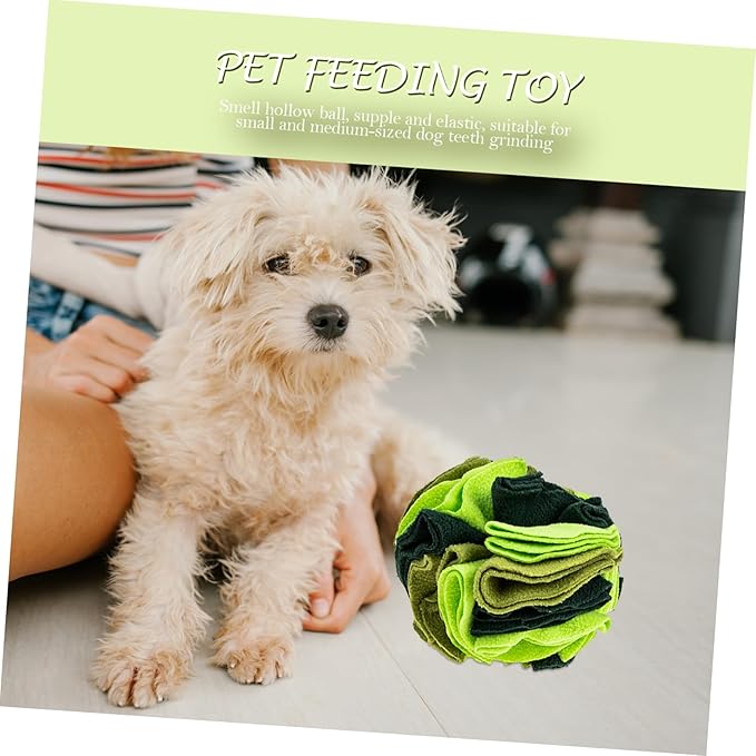 Dogs Toys Pet Sniffing Ball Dog Sniffing Snack Ball Pet Leak Food Toy Unique Exercise Sense of Smell