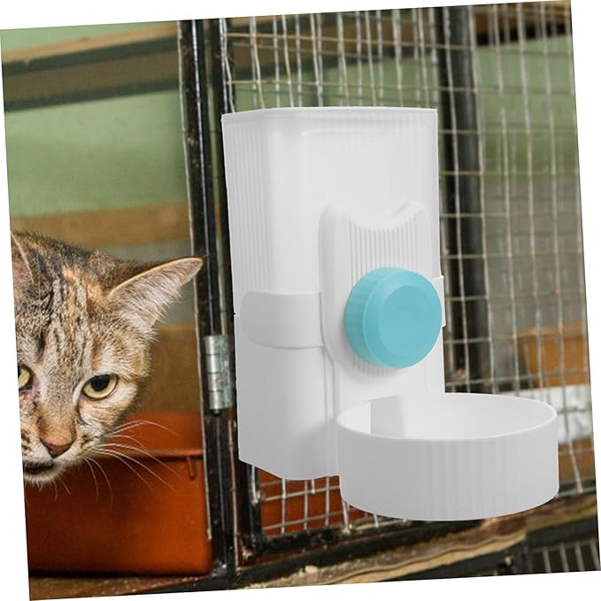 Automatic Pet Water Feeder Cage Hanging Dog Water Bottle Secure Design for Pets Easy Install Spill Hydration for Dogs and Cats