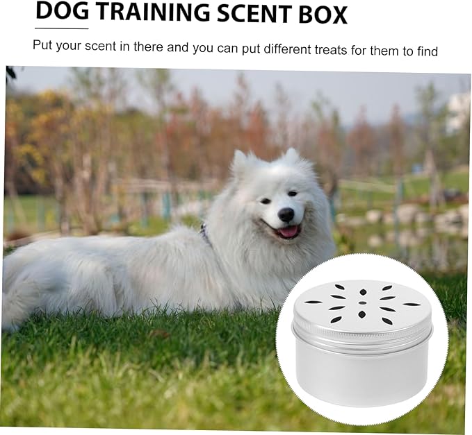 Mipcase 10pcs Dog Scent Training Boxes Odor Sniffle Cases for Nose Work Training for Canine Scent Detection and Dog Agility