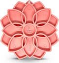 SodaPup Mandala Softie eTray –Durable Enrichment Feeder Made in USA, Non-Toxic, Pet-Safe, Food Safe Rubber for Mental Stimulation, Avoiding Overfeeding, Fresh Breath, Digestive Health, Calming, & More
