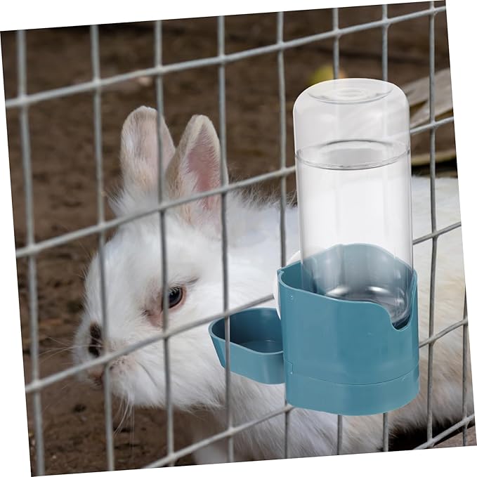 Kisangel 3pcs Pet Water Dispenser for Cats and Dogs Automatic Hanging Water Bottle Easy to Install Suitable for Cages