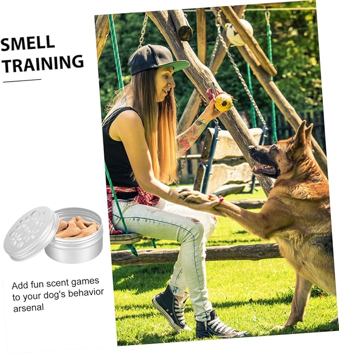 Milisten 12pcs Dog Scent Training Boxes for Nose Work Agility Training Equipment for Pets for Encouraging Sniffing and Playtime Activities