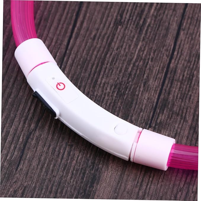 USB Rechargeable Led Night Dog Collar Flashing Pet Collar Light Modes for Safety During