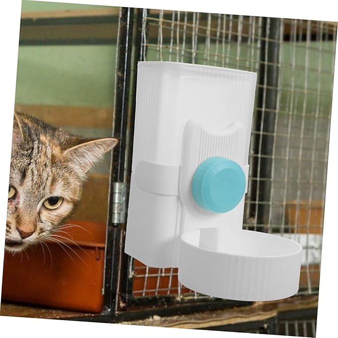 Toyvian Automatic Pet Water Feeder Detachable Dog Water Dispenser for Cages for Cats and Pets Easy Installation Comfortable Drinking Experience Compatible with Wire