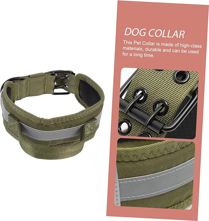Reflective Heavy Duty Adjustable Pet Accessory for and Outdoor Use