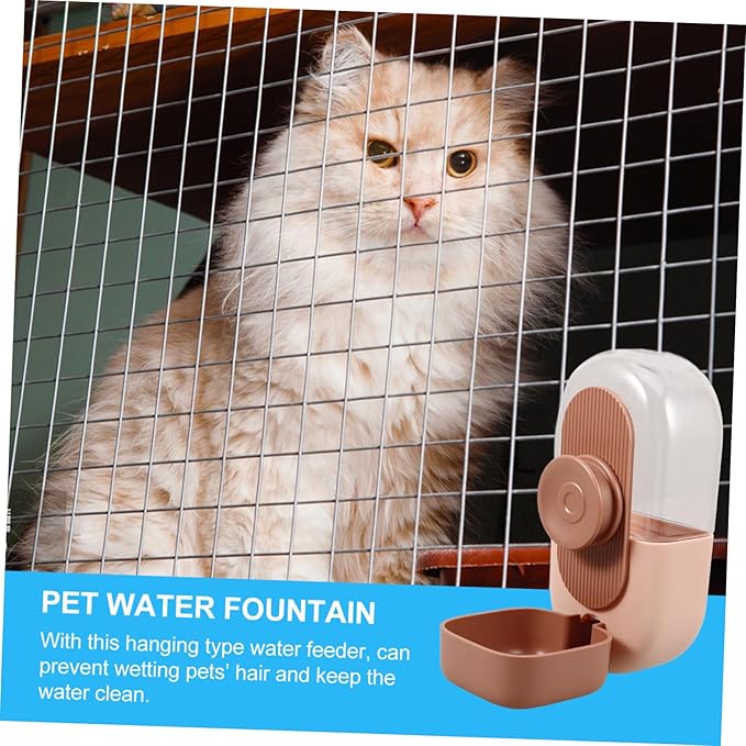 BESPORTBLE 5pcs Automatic Dog Waterer Pet Water Fountain Cat Feeder Dog Feeder Safe Light Dispenser for Crate