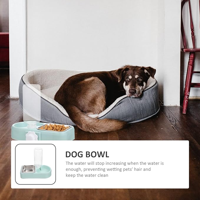 Mipcase 1set Hanging Pet Feeder Detachable Dog Bowl Automatic Water Dispenser for Cats and Dogs Multi-Functional Design for Busy Pet Owners Safe and Material