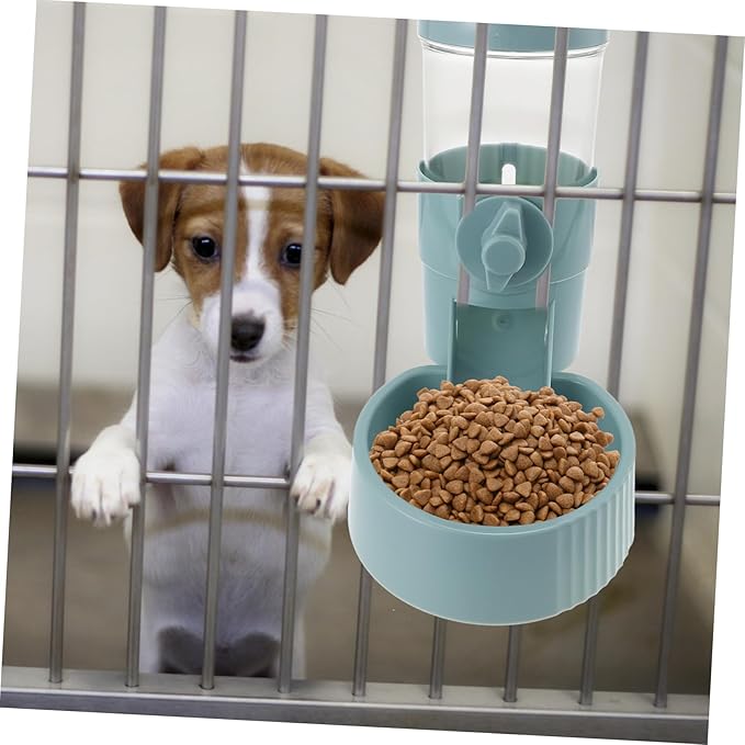 VANZACK Hanging Cat Feeder Automatic Pet Food Bowl Detachable Design for Easy Cleaning Unique Non-Overturn Feature for Dogs and Cats Healthy Material