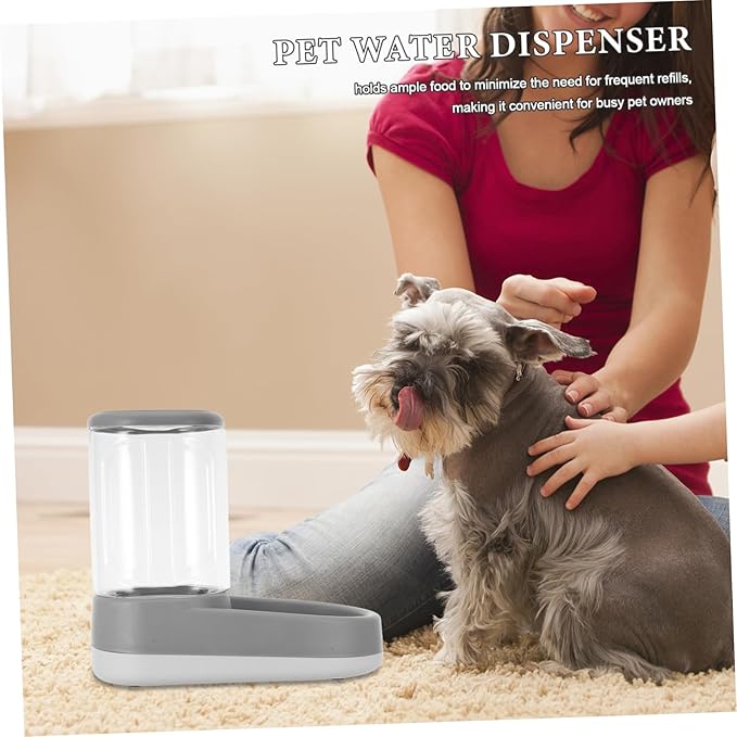 Automatic Cat Feeder and Water Dispenser Programmable Food Bowl for Small and Medium Dogs Quiet Portions Suitable for Puppies and Kittens
