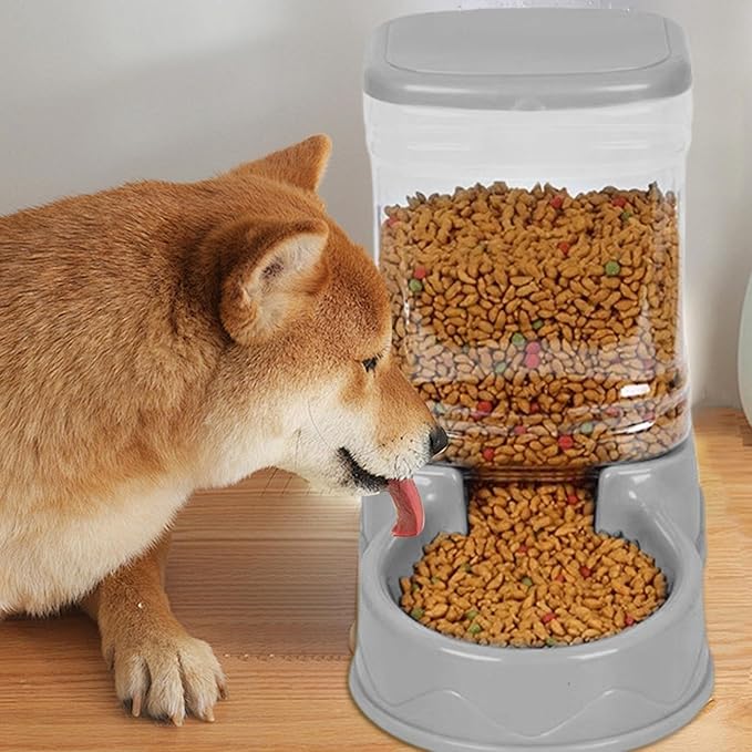 Pet Waterer - Indoor Cat Food Dispenser | Auto-Dispensing Pet Feeder, Automatic Meal Dispenser with Durability, Large Capacity Cat Feeder, Pet Water Dispenser for Cats Pets Small Dogs