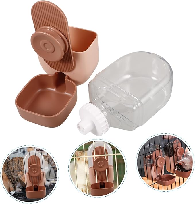 Automatic Pet Waterer Dog Water Dispenser Cat Feeder Dispenser Hanging Pet Water Bottle