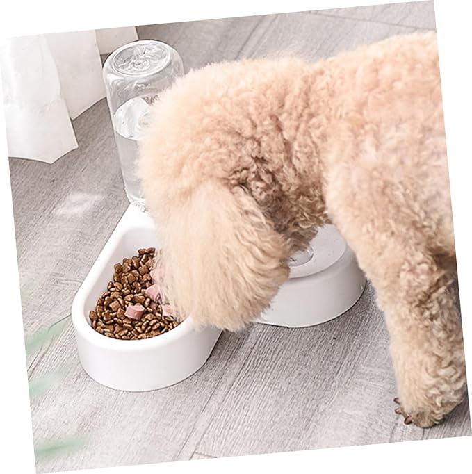 Dog Cat Water Feeder Bowl Automatic Pet Feeder Non-Slip Durable Decorative
