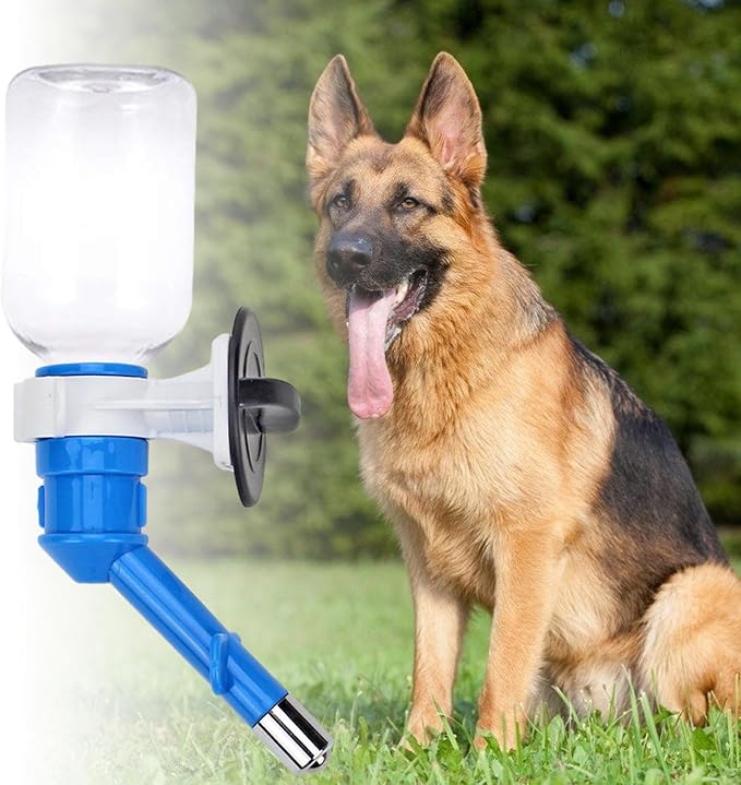 Dog Water Bottle Head | Heavy Duty Sturdy Pet Drinking Nozzle - Multifunctional No-Drip Water Dispenser Fountain Reusable Automatic Dogs Feeder Nozzle for Dogs