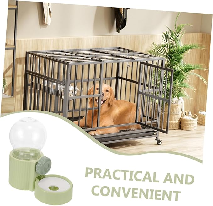 2pcs Automatic Water Feeder for Dogs and Cats Hanging Pet Drinking Device Easy Installation for Animals Like Kittens Puppies and More