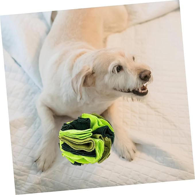 Dog Sniffing Training Toy Interactive Pet Food Leakage Ball for Slow Feeding and Engaging Playtime Upgraded Snuffle Ball for Dogs