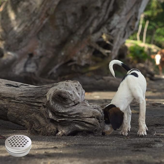 Nose Work for Dogs, Dog Scent Training Kit Magnetic Scent Work Tins Training Kits, Dogs Smell Training Kit Aluminum Cans with Lids, Dog Nose Work Containers (18 Pack)