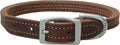 Terrain D.O.G. Oiled Harness Leather Hybrid Dog Collar 3/4" x 17"