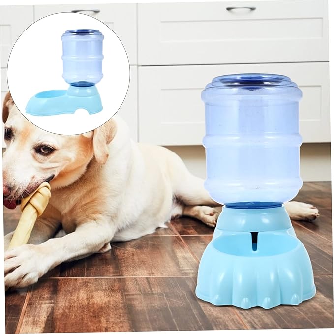 Dog and Cat Automatic Water Feeder Non-Slip Bowl for Pets Random Color