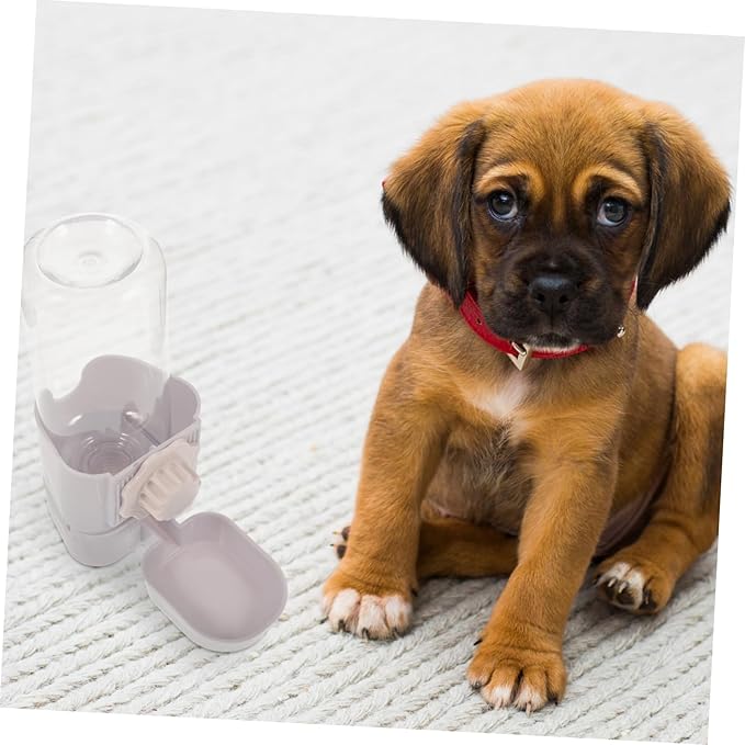 SUPVOX 3pcs Puppy Water Bottle Dog Water Dispenser Cat Hanging Feeder Auto-Fill Pet Bottle Easy to Use and Install