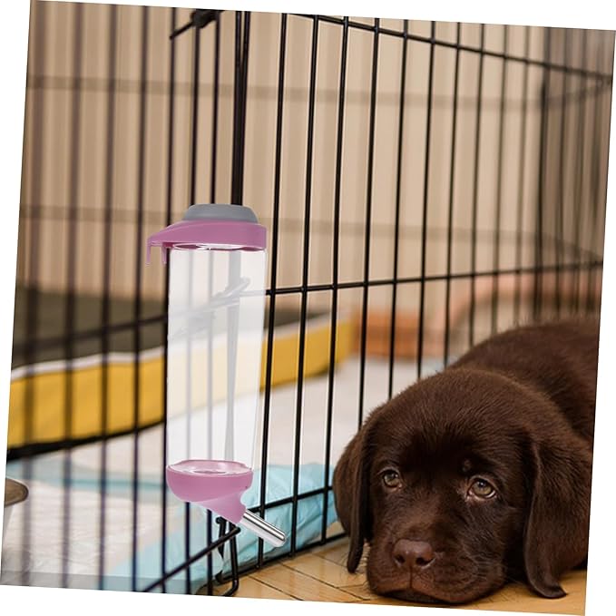2pcs Pet Water Bottle Automatic Dog Cat Feeder Water Dispenser Pet Feeding Tool Cage Accessories