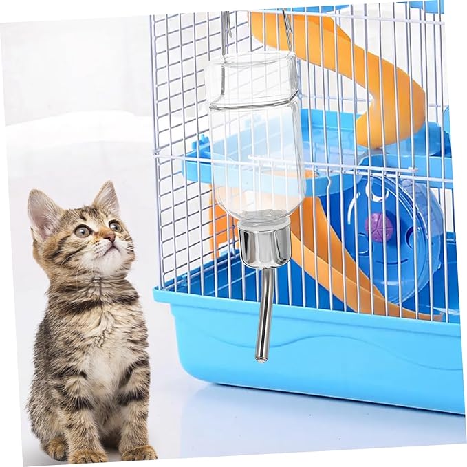 MERRYHAPY Automatic Pet Water Feeder Leak Cat and Dog Water Dispenser Hanging Design for Clean Drinking Large for Home Use and Outdoor Activities