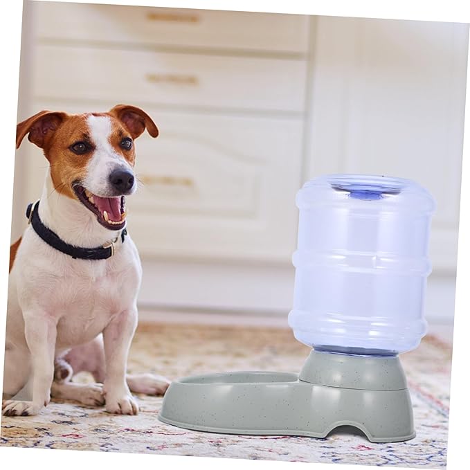 POPETPOP Automatic Cat Dog Water Dispenser Self-Filling Pet Watering Bowl Easy to Refill