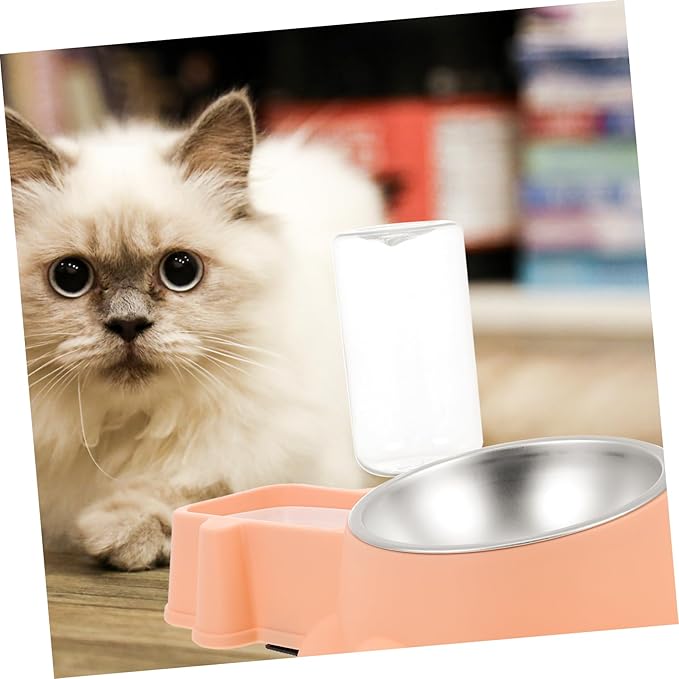 Multifunctional Automatic Pet Feeding Bowl Water Container Dog Food Dispenser for Home Use Easy to Non-Skid Design