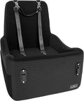 PETSFIT Dog Car Seat with Patent Safe Buckles (Black)