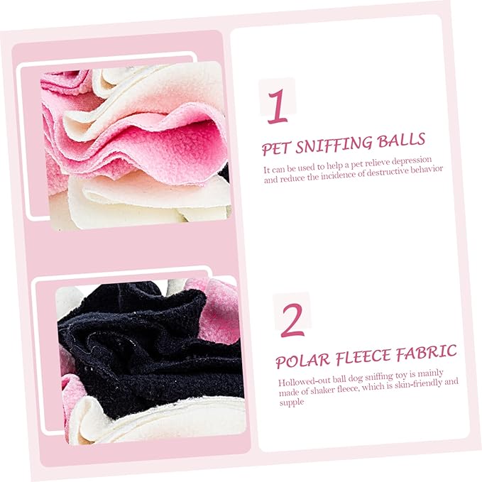 Pet Sniffing Interactive Chewing Toy for Dogs Food Dispenser for Puppies Engaging Slow Feeder for Indoor and for Reducing Stress and Enhancing Smell