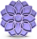 SodaPup Mandala Softie eTray –Durable Enrichment Feeder Made in USA Non-Toxic, Pet-Safe, Food Safe Rubber for Mental Stimulation, Avoiding Overfeeding, Fresh Breath, Digestive Health, Calming, & More