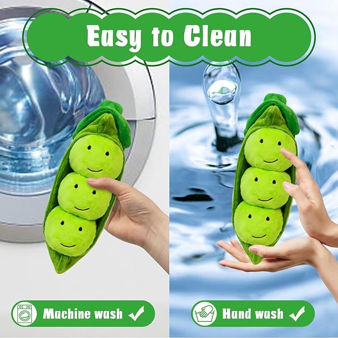 Hide and Seek Dog Toys, Squeaky Interactive Puzzle Dog Toys for Boredom and Stimulation, Dog Enrichment Toys for Small and Medium Dogs (Pea Balls, Pack of 3)