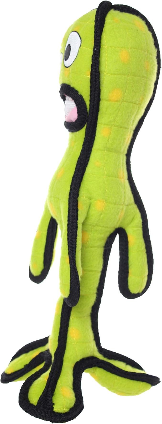 TUFFY® - World's Tuffest Soft Dog Toy - Alien - Multiple Layers. Made Durable, Strong & Tough. Interactive Play (Tug, Toss & Fetch). Machine Washable & Floats. (G6, Large 2 Pack)