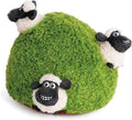 Hide and Seek Dog Puzzle Puppy Toys, Interactive Squeaky Plush, Stuffed Toys for Dogs, Small Size(Sheep, Panda, Forest Animals) (Sheep)