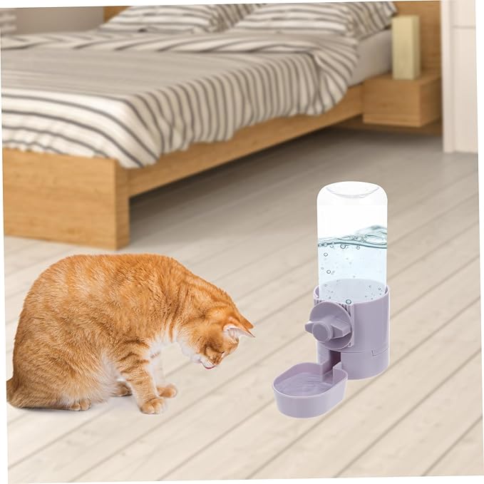 Yardwe Automatic Pet Water Dispenser Hanging Waterer for Cats and Dogs Capacity for Keeping Pets Hydrated Indoors