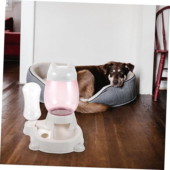 Automatic Pet Food Dispenser Dispenser Cat Dog Feeder Capacity Home Pet Supply