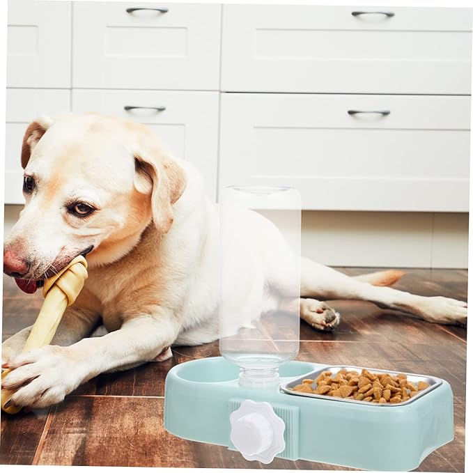 1Set Automatic Water Dispenser for Dogs and Cats Detachable Transparent Design Material Easy to Pet Feeder for Dogs Cats and Rabbits Pet Supply