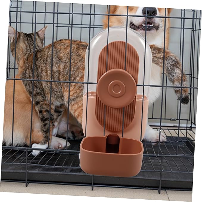 BESPORTBLE 3pcs Automatic Dog Water Dispenser Pet Water Bottle for Kennel No Leak Easy to Observe Pet Cage Accessory