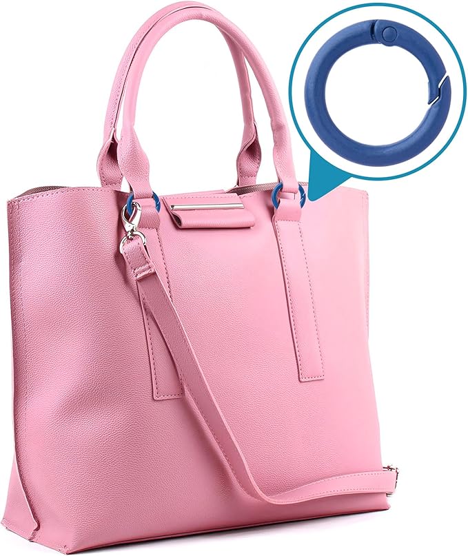 Spring O Rings,Round Spring Snap Keyring, Metal Carabiner Clips for Keychain Handbag Purse Dog