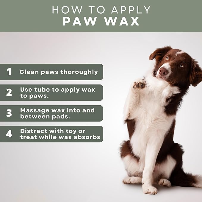 All-Terrain Dog Paw Waxes - 4 Protective Balms (Trail + Street + Beach + Snow) - Each Wax for Dogs is Specifically Formulated for Outdoor Environments - Natural Lick-Safe Ingredients - USA