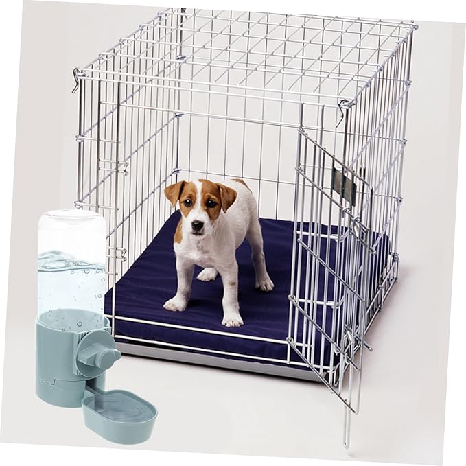 VANZACK Pet Automatic Waterer Dispenser Hanging Water Feeder for and Capacity Spills Easy to Use and Refill