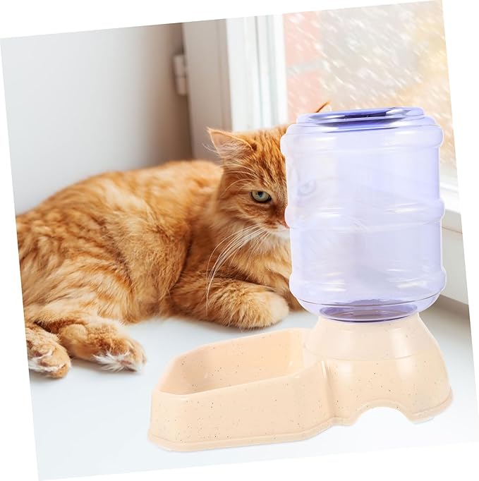 Milisten Automatic Pet Water Fountain Cat Dog Water Dispenser Indoor Outdoor Automatic Feeder Dispenser Bowl for Cats Dogs