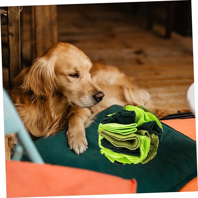 VICASKY Dog Ball Toys Interactive Sniffing Dog Toy Slow Feeder for Healthy Eating