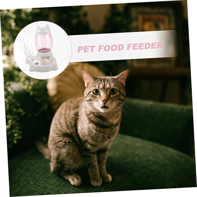 Automatic Pet Feeder Water Dispenser Kitten Food Container Dog Food Feeder Pet Supply Unique Design