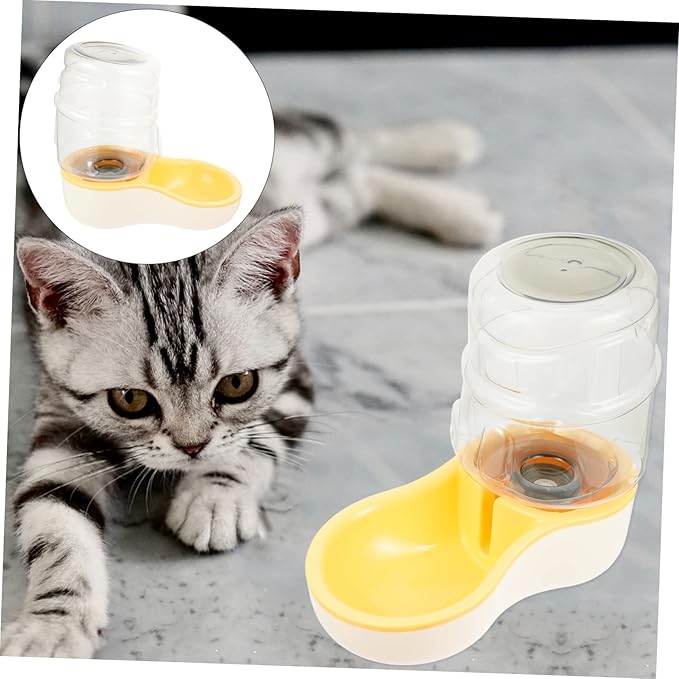 Milisten 1pc Automatic Pet Water Bowl Dispenser Design for Cats and Dogs Easy to Material for Pets Replacement for Old Bowls