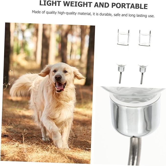 4pcs Automatic Dog Water Dispenser Pet Drinking Fountain Capacity Easy to Install No Leak Design Convenient Pet Feeder for Cats and Dogs